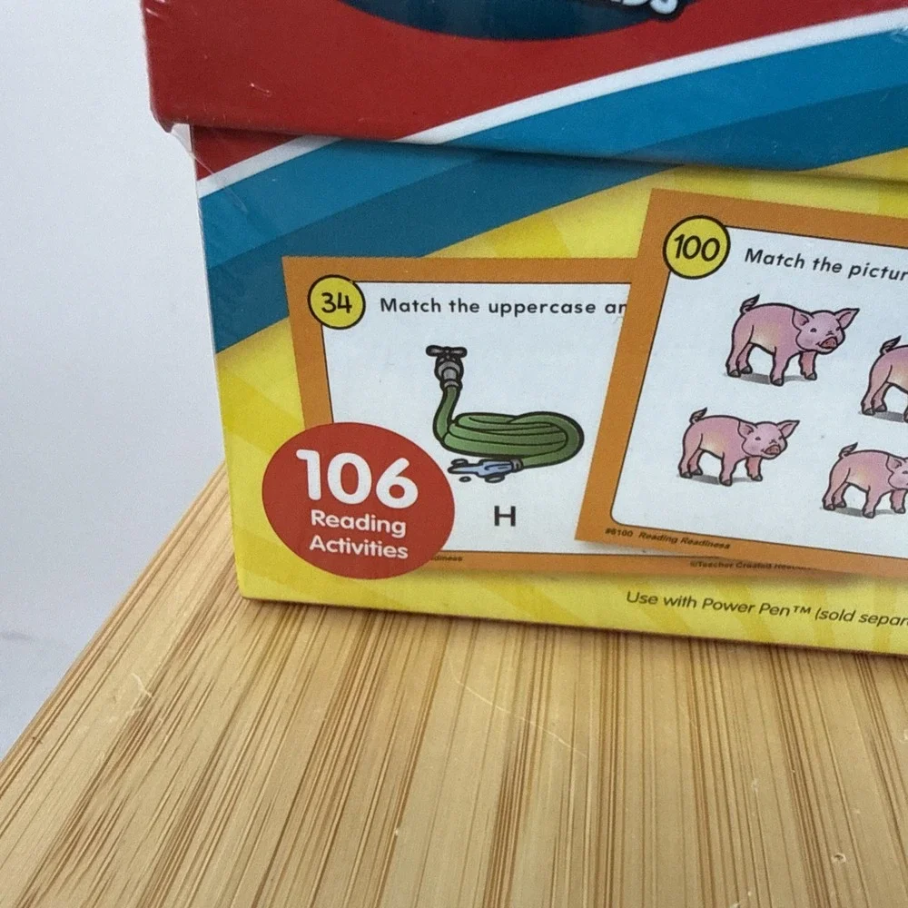 Lot 3 Power Pen Learning Card Sets Teacher Language Reading Grade K+ Homeschool